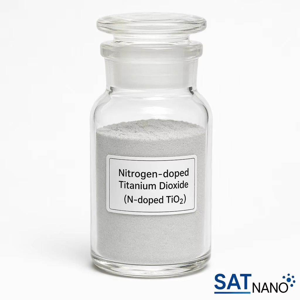 Polvo de dióxido de titanio nano dopado con nitrógeno